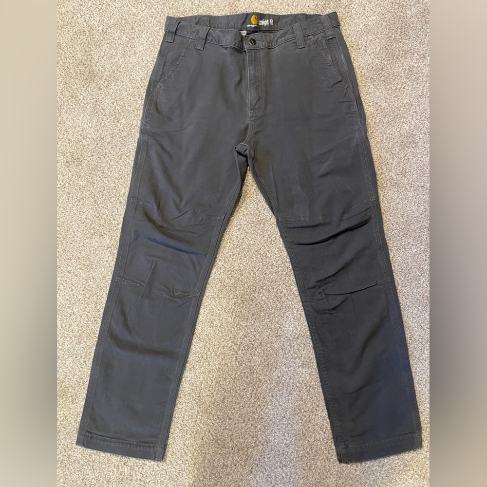 Men’s 5 pocket pant. Rugged flex. Tapered straight fit